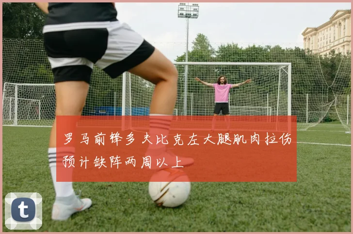 罗马前锋多夫比克左大腿肌肉拉伤预计缺阵两周以上