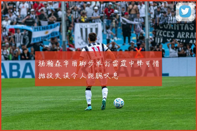 杨瀚森华丽脚步单打雷霆中锋可惜抛投失误令人扼腕叹息